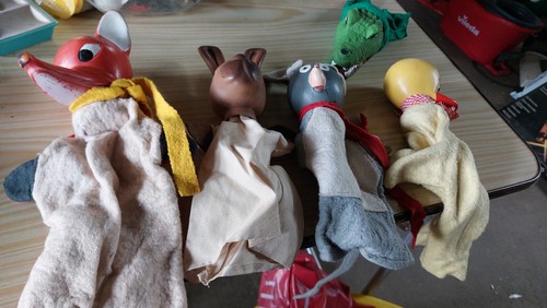 Konvolut ddr handpuppen 70er - konvolut,