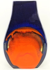 Pop Art Hutschenreuther Vase Entwurf H. Schwahn 60/ 70er Vintage Pottery Keramik