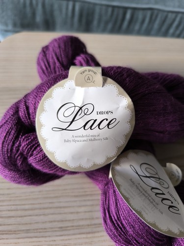 Drops lace alpaka seide - lace,