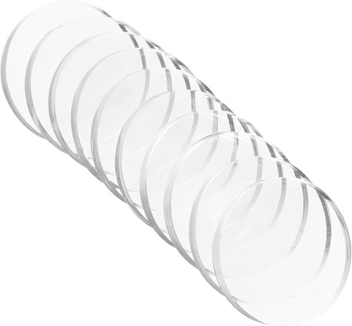 Stück 25mm rund glasplatte - 10,