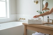 Handtuch Set 12 Stück – 50x90 cm – 100% Baumwolle  650 g/m² Premium Qualität (1)