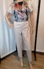 Hose Damen chic Baumwolle