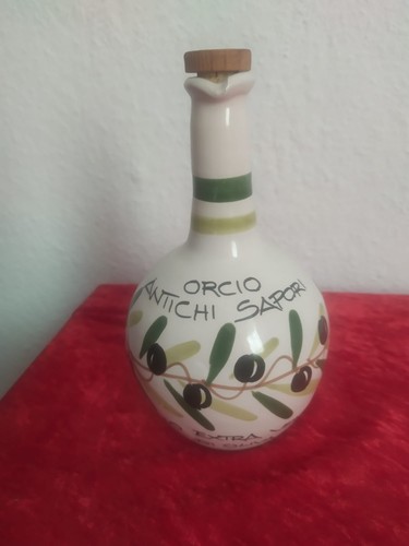 Italienische keramikflasche - italienische,