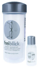 freiblick Brillenbad SET | Schüttelbad zur Brillenreinigung in Silber/Grau - NEU