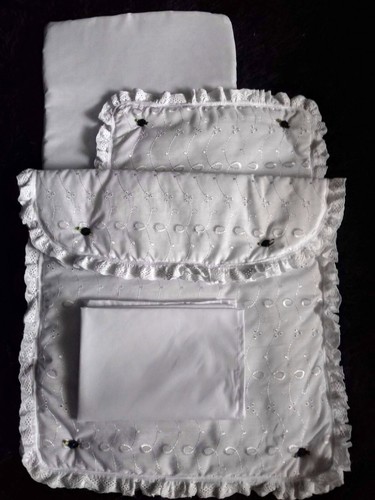 Luxe weiß broderie - weiß,