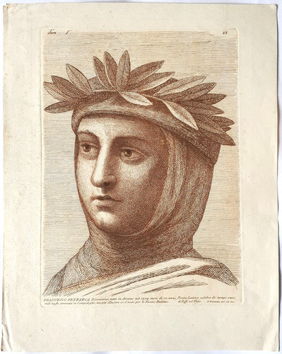 Grafik radierung portrait - grafik,