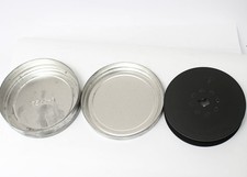 Leere Metall Filmspule  in Metalldose PAILLARD BOLEX H16 Filmkamera N.378