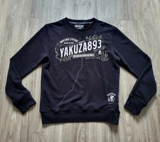 ??Yakuza Pullover Herren Gr. L Sweatshirt schwarz, Print ??
