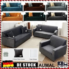 1/2/3/4 Sitzer Sofabezug Samt