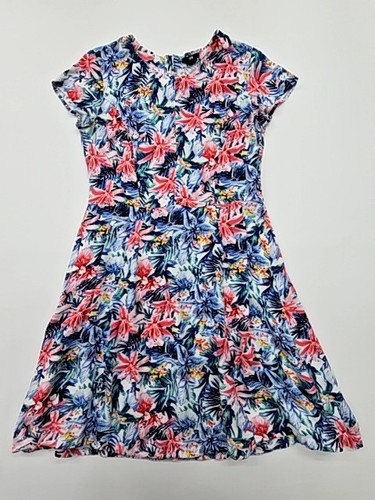 Floral fit flare - floral,