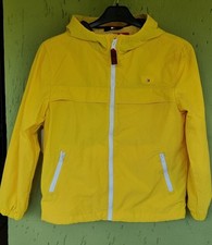 Tommy Hilfiger Regenjacke Wetterjacke Mädchen gelb Gr140 wie neu