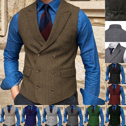 Braune herren zweireiher tweed - zweireiher,