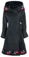 Poizen Industries Wintermantel Damen Emilla Coat schwarz