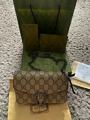 Gucci canvas umhängetasche - gucci, gg