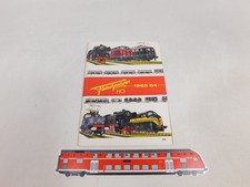 Fleischmann GFN H0 Katalog 1963 64 E-Loks Güterwagen etc NEUW #DG456-0,5