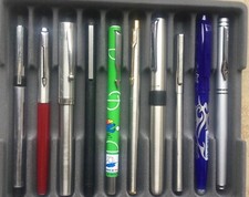 SOLD AS FOUND LOT 207: 10 x Rollerball/Faserstifte, inkl. Sheaffer, Tombow, Lamy