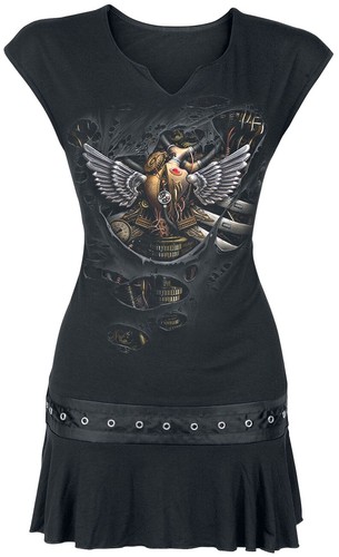 Spiral kurzes kleid damen - spiral,