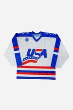 Vintage Tackla Ice Hockey Jersey 'USA' [2000s] XLarge