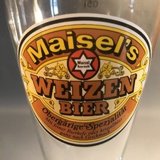 Altes Weizenglas, Weissbierglas, Maisel's Weisse, Bayreuth