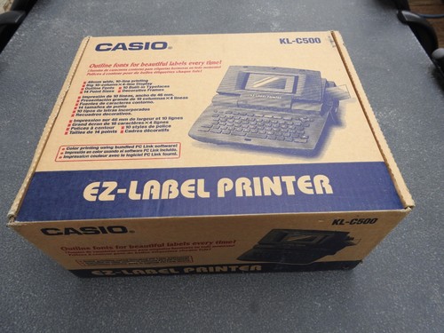 Casio label printer - casio, ez-label
