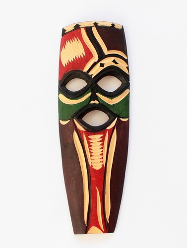 Geschnitzte afrikanische maske - geschnitzte,