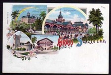 56002 AK Szczawno-Zdroj Bad Salzbrunn Litho um 1900 Werbung Kretzschmar & Schatz