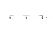 Edelstahl grillspiess set - edelstahl,