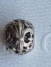 Original Pandora Element, Zirkonia, Kugel, Lilien, retired