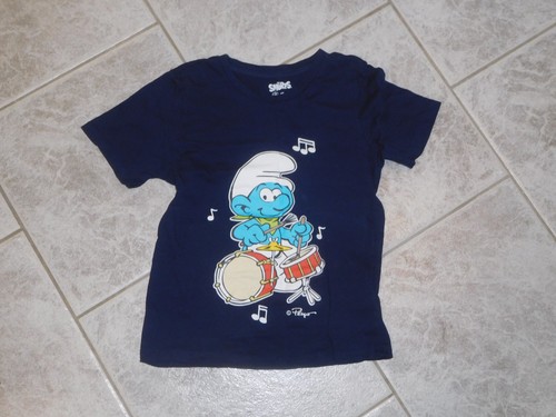 Shirt schlümpfe 122 128 - t-shirt,