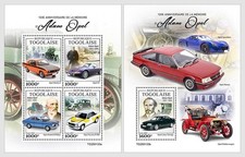 TOGO 2025 MNH 130 Jahre Adam