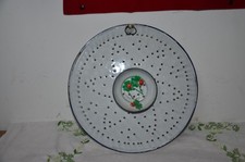 Alte emailplatte tortenplatte - alte,