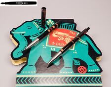 Vintage & sehr seltenes Parker Vector TAJ Set (Trollerball / Kugelschreiber) in schwarz