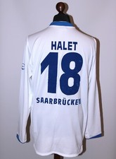 Saarbrücken Deutschland Home Match Worn Fußball Trikot #18 Halet 07/08 Gr. L Nike