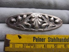 Antike 800er Silberbrosche um