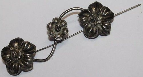C0877 silber gewandnadel - -,