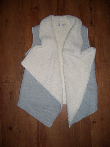 Weste mit teddyfell - weste, tom