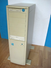 Vintage XXL Tower PC bluechip PM Retro Computer Desktop Intel Pentium Sockel 7