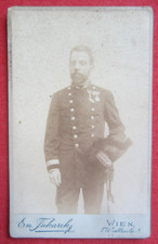 CDV-Foto Militaria K. u. K
