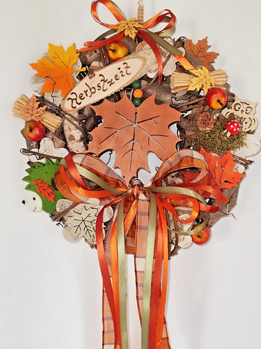 Türkranz herbst handmade