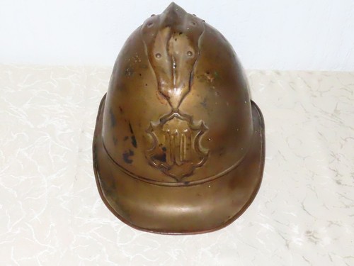 Antiker helm feuerwehr - helm,