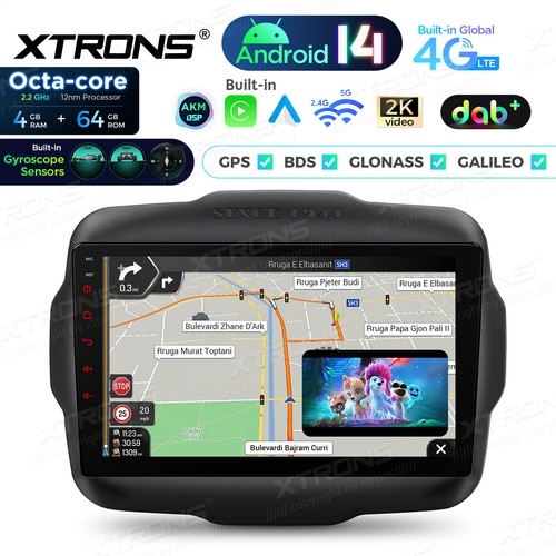 Xtrons autoradio jeep - 9",