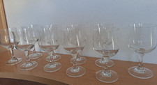 10 Weingläser m. Stiel