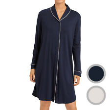 HANRO - Natural Comfort - Nachthemd - 100 cm lang - Langarm