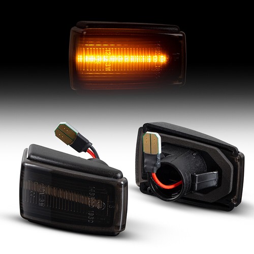 Seitenblinker schwarz led - schwarz, 2x