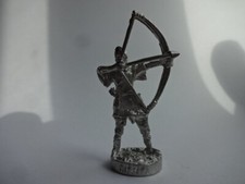 Metallfigur 2005 Wikinger " Nr.401 12 " Rohling " Wikinger mit Pfeil & Bogen