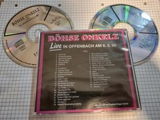 Seltene Rare Böhse Onkelz  Live doppel CD von 1989