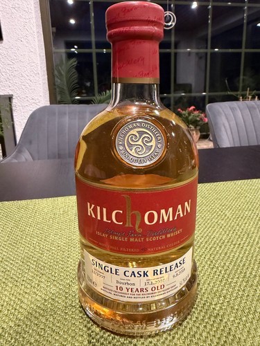 Kilchoman 2007 ten years - ten,