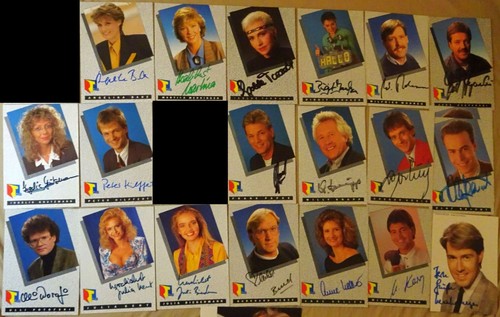 Stück rtl autogrammkarte - 20,