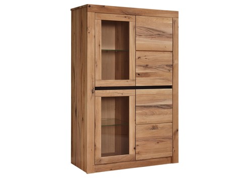 Vitrine highboard natur - vitrine,