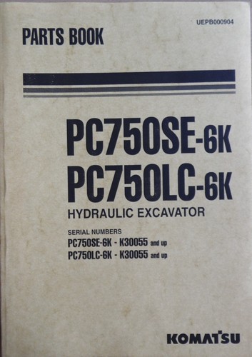 Komatsu hydraulikbagger 750 - komatsu,
